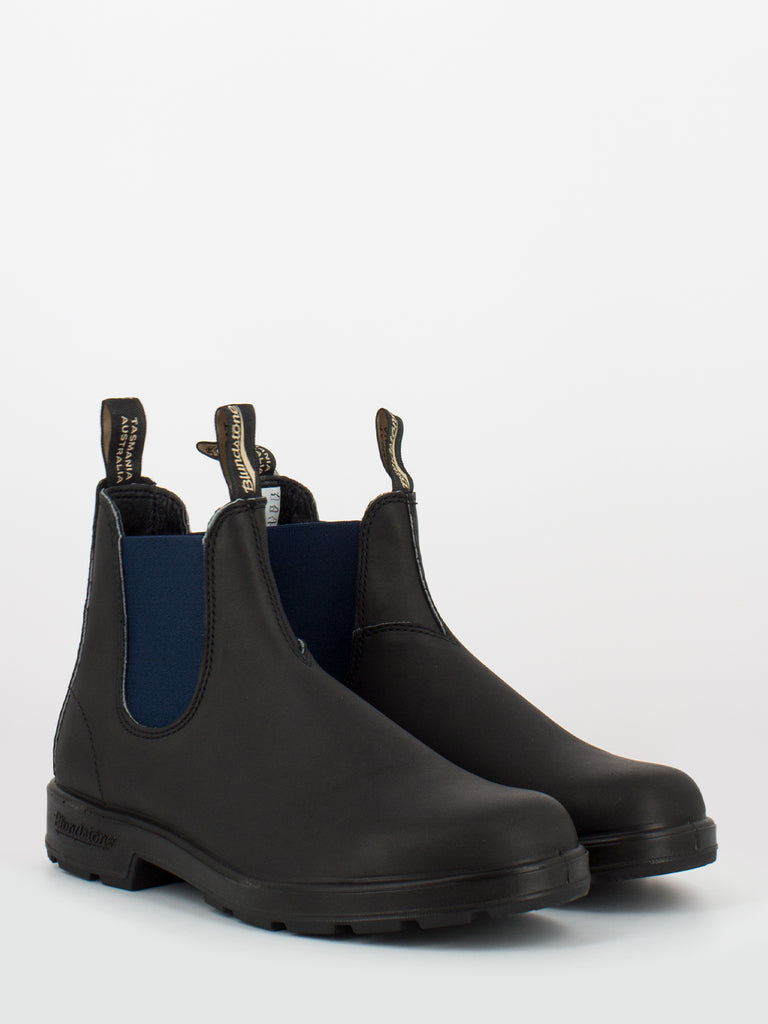 BLUNDSTONE - 1917 coloured elastic sided boot black / navy