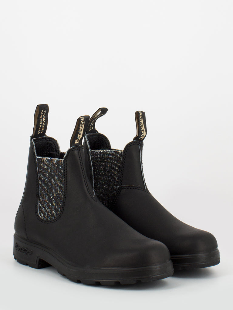 BLUNDSTONE - 2032 elastic sided boot black / silver