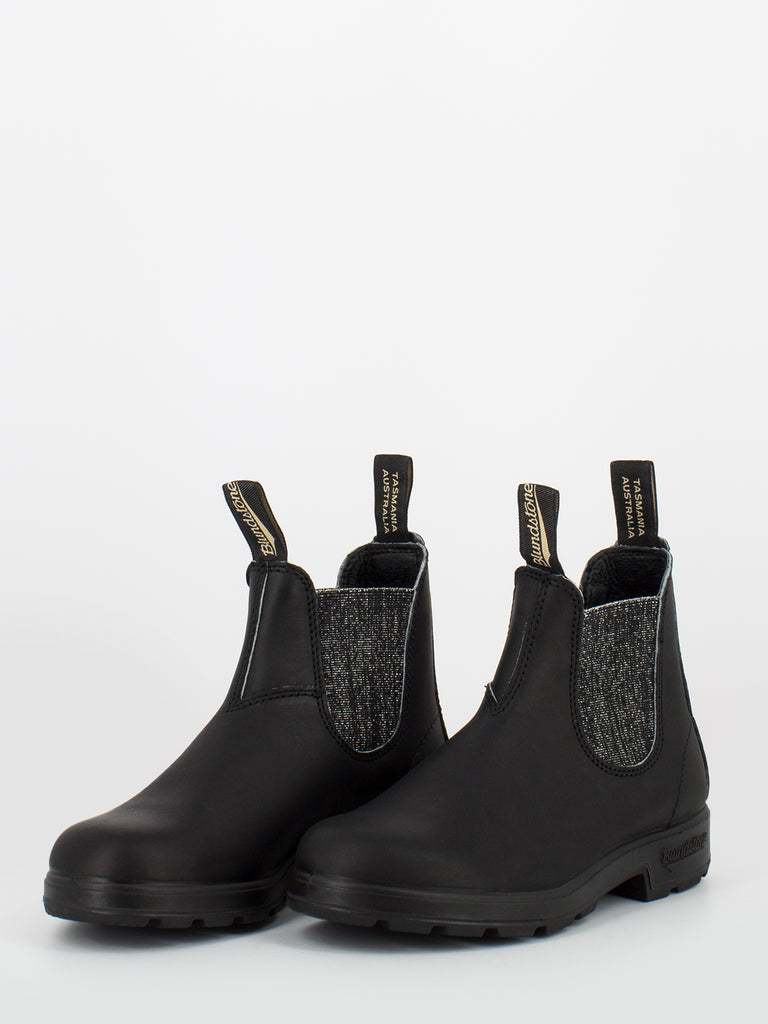 BLUNDSTONE - 2032 elastic sided boot black / silver