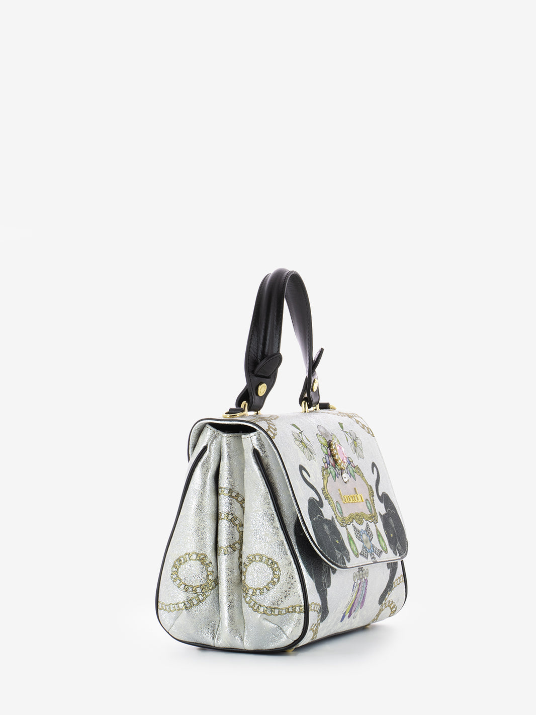 Borsa a mano Iris in pelle