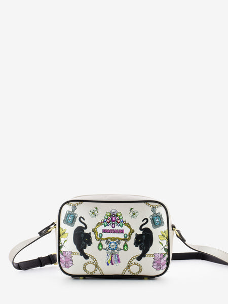 Borsa crossbody Britney bianca