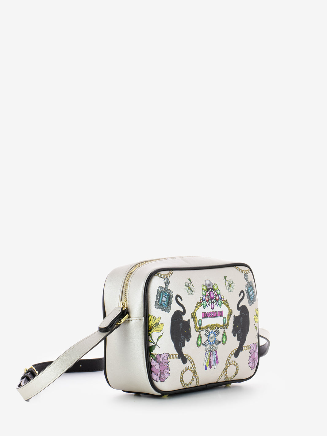 Borsa crossbody Britney bianca