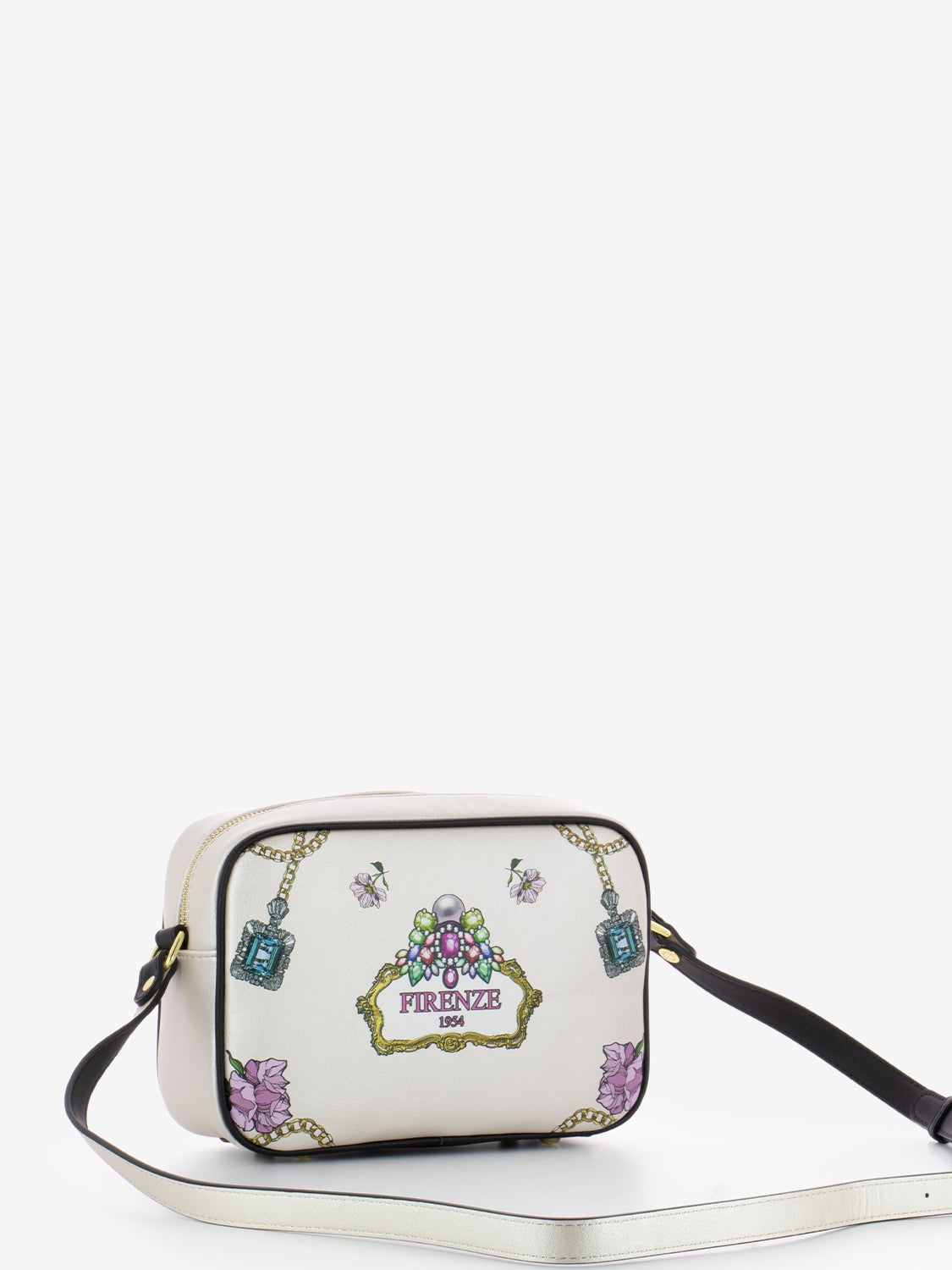 Borsa crossbody Britney bianca