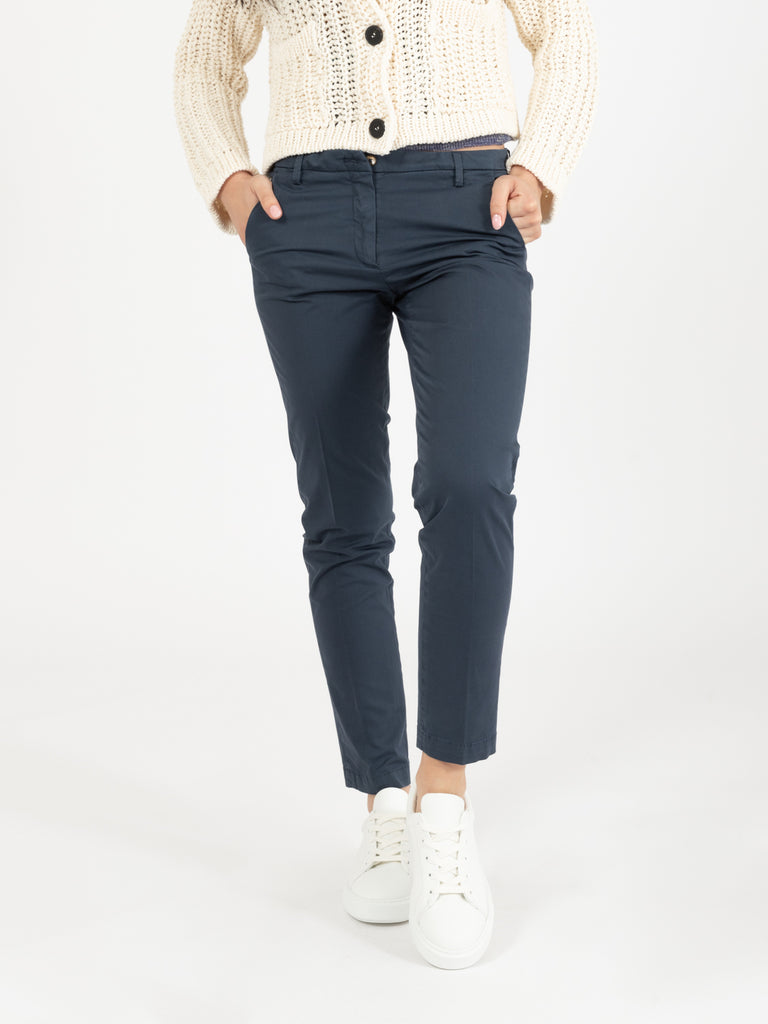 BRIGLIA 1949 - Pantaloni chino Nicole blu