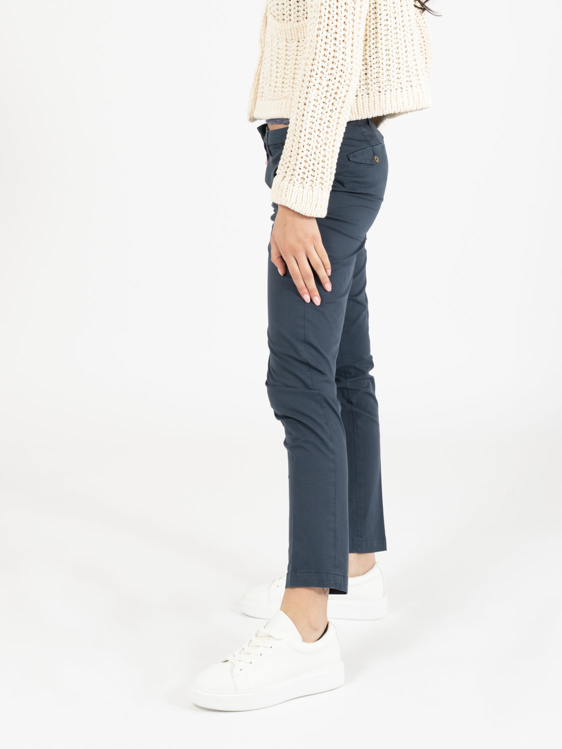 Nicole blue chino pants