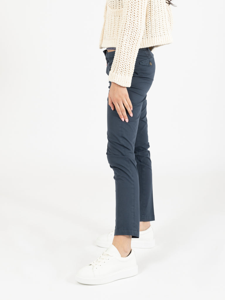 BRIGLIA 1949 - Pantaloni chino Nicole blu