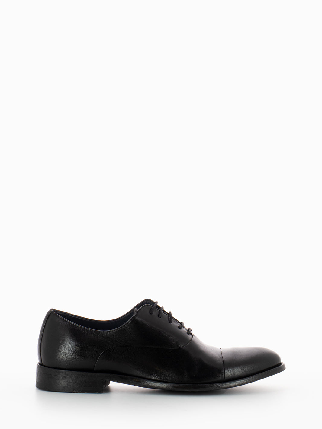 Black Leather Oxford