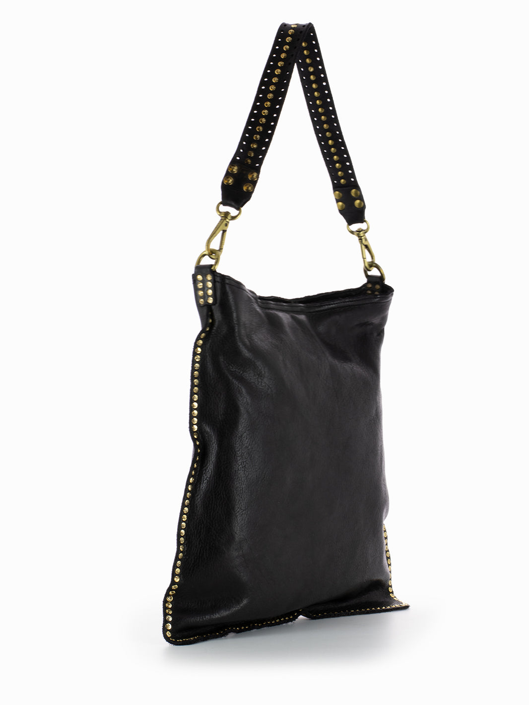 Black Kura Bag with Rivets