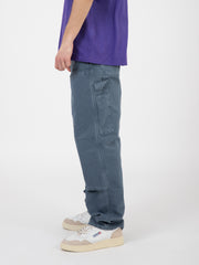 Carhartt WIP - Double knee pant storm blue faded