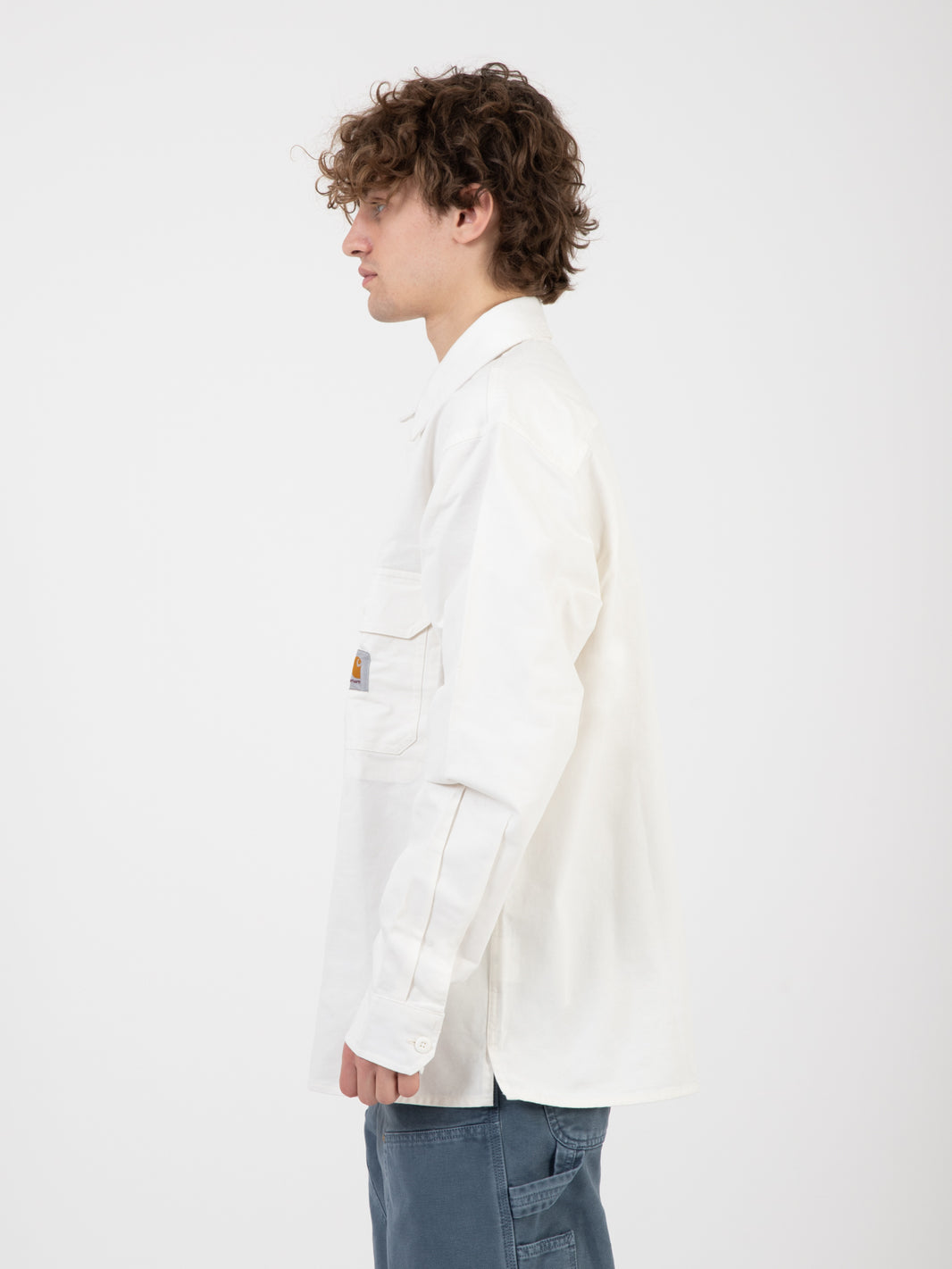 Reno Shirt Jac off-white garment dyed
