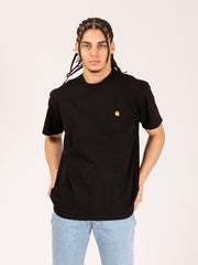 Carhartt WIP - S/S Chase T-Shirt black / gold
