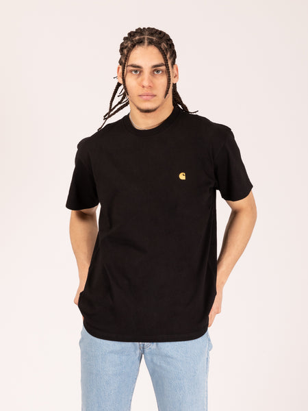 S/S Chase T-Shirt black / gold