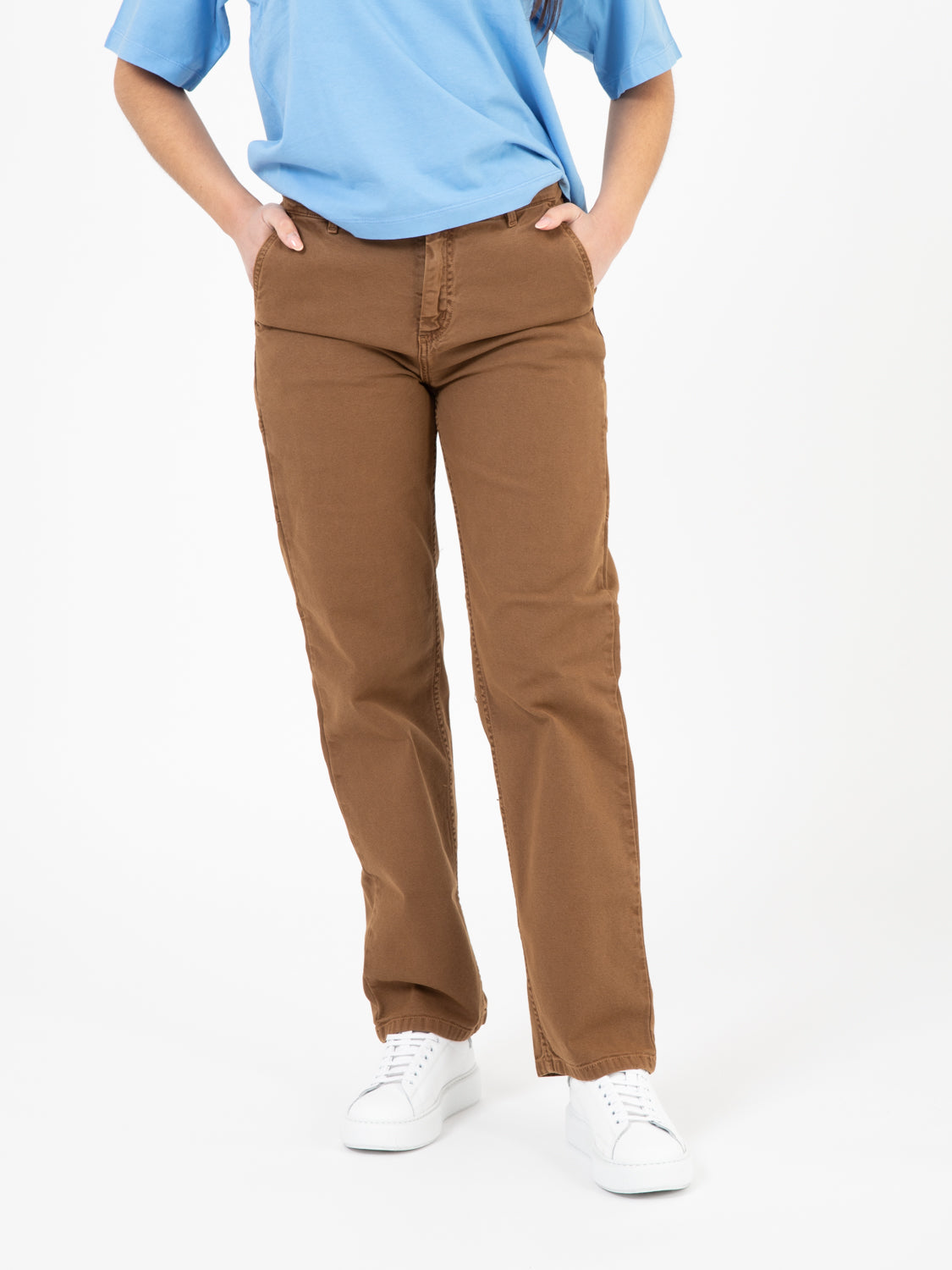 W' Pierce pant straight tamarind faded 