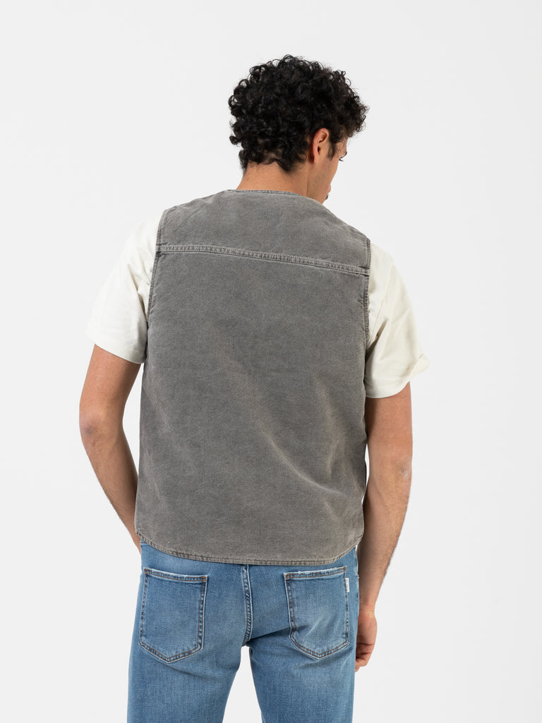 Carhartt WIP - Arbor vest black faded