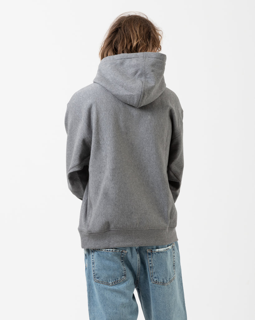 Carhartt WIP - Hooded American Script Sweat dark grey heather