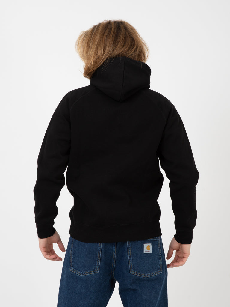 Carhartt WIP - Hooded Chase sweat black / gold