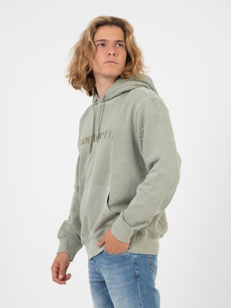 Carhartt WIP - Hooded Duster Sweat yucca garment dyed