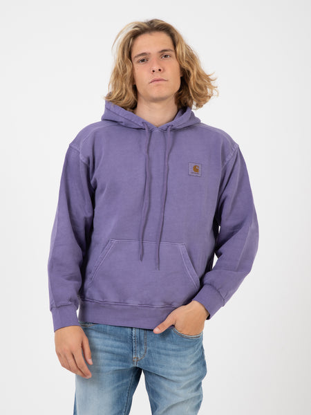 Hooded Nelson Sweat arrenga garment dyed