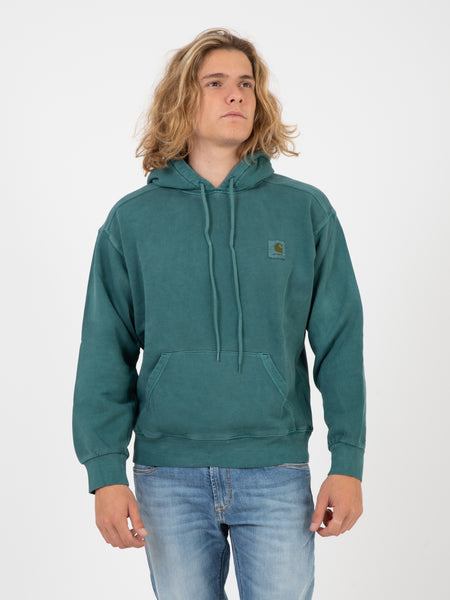 Hooded Nelson Sweat botanic garment dyed