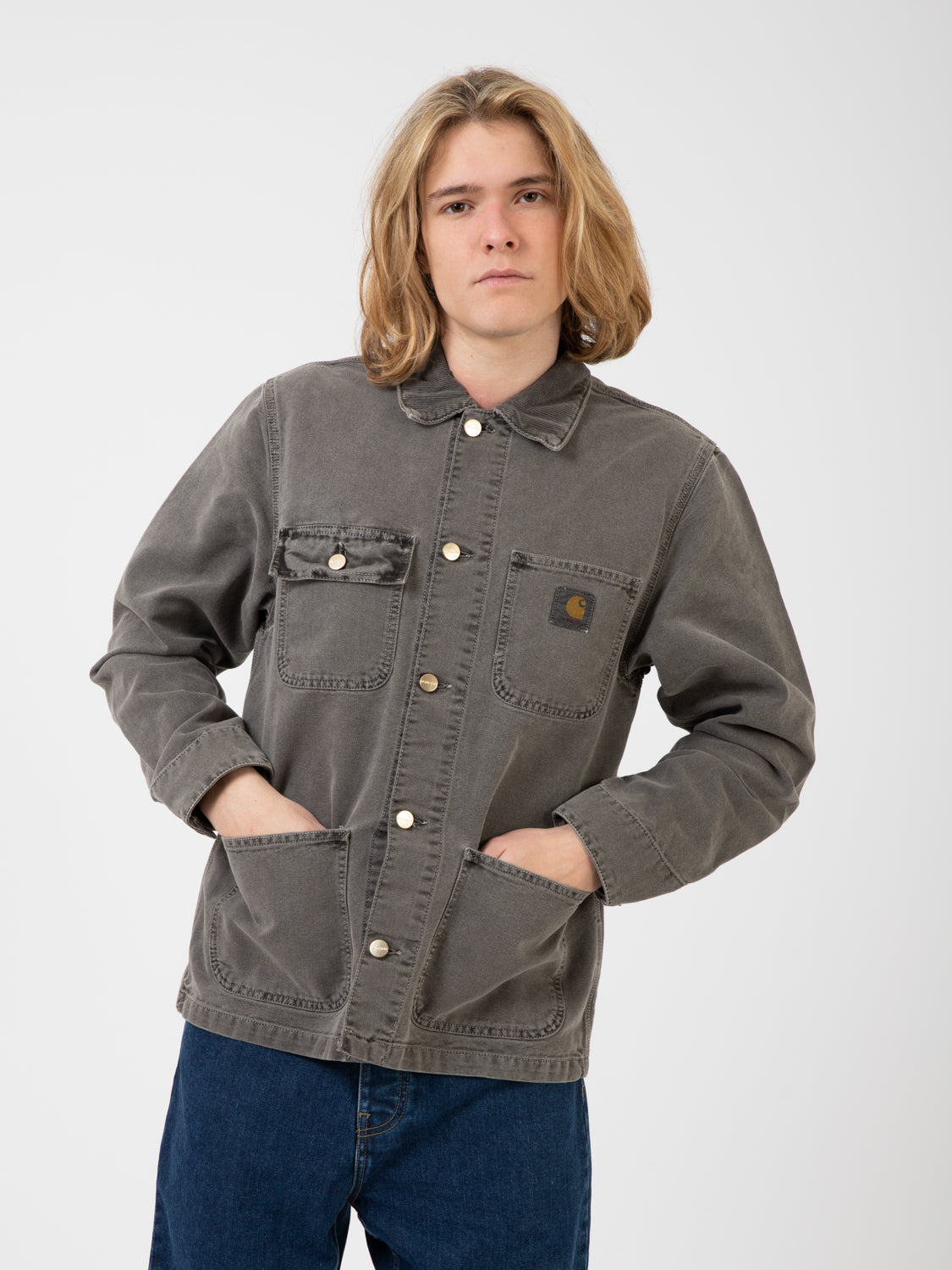 Michigan coat black / black faded