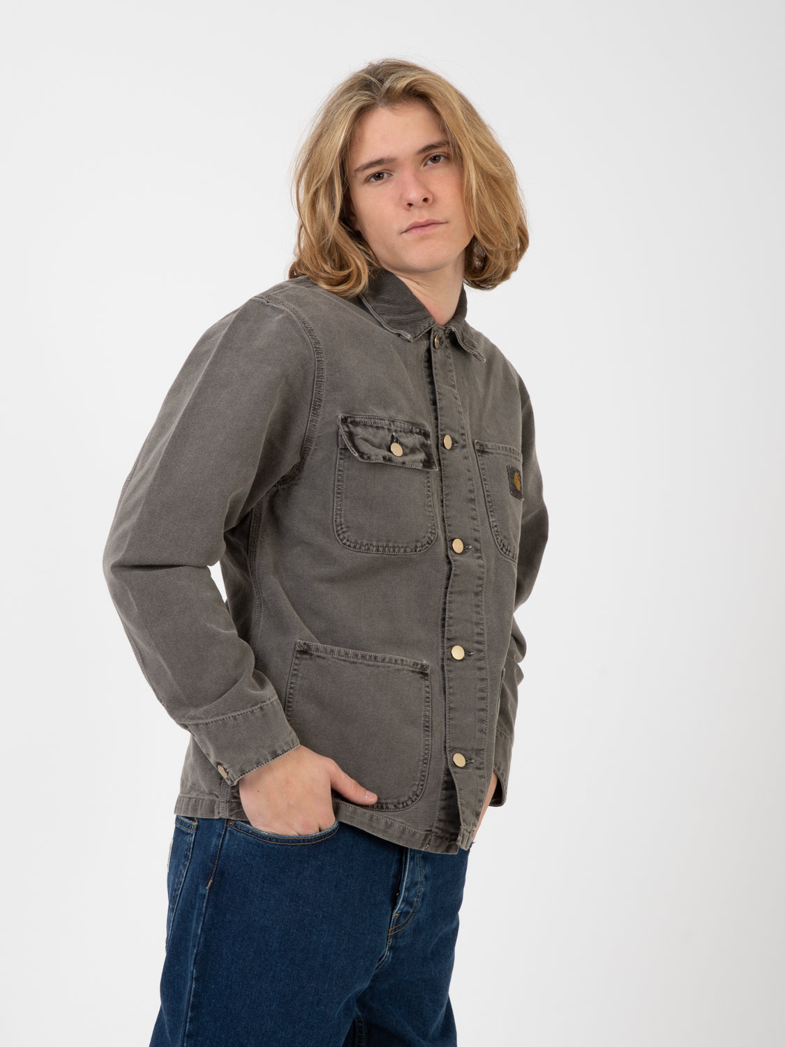 Michigan coat black / black faded
