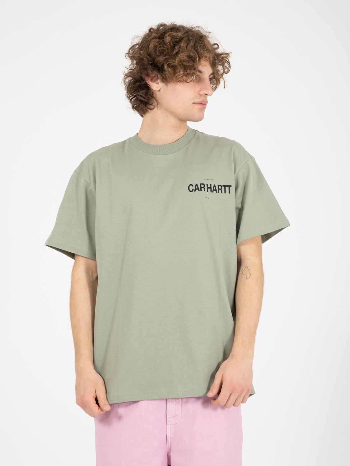 CARHARTT★S/S FOLD-IN T-SHIRT YUCCA Carhartt WIP - S/S Fold-in t-shirt yucca | STIMM
