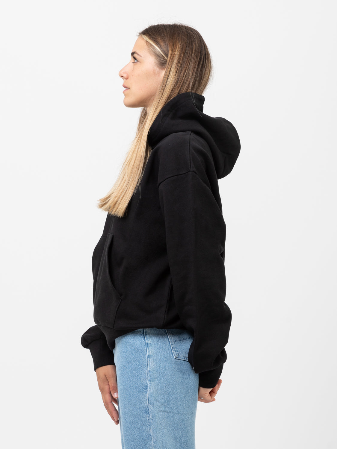 W’ Hooded Casey Sweat black / silver