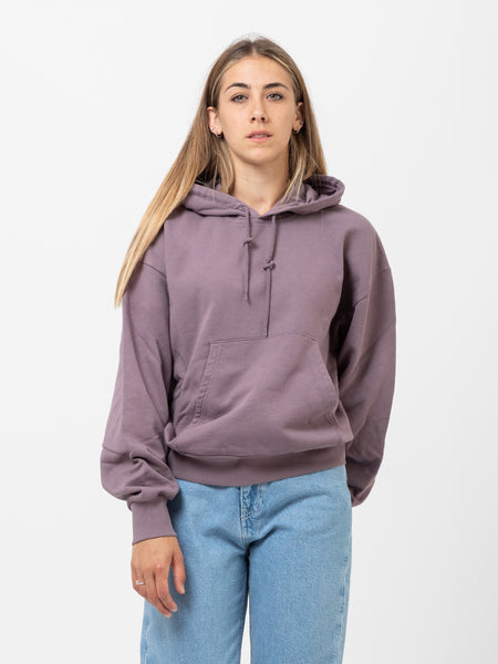 W’ Hooded Casey Sweat misty thistle / silver