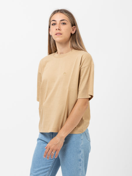 W’ S/S Chester T-Shirt Dusty H Brown