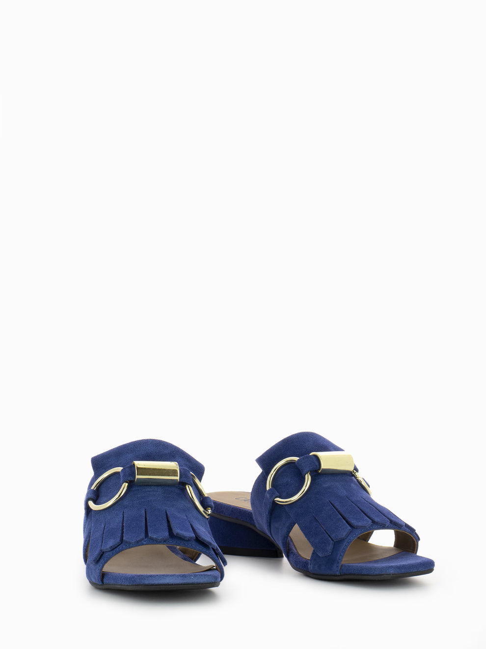 Sally Ring Slippers Navy