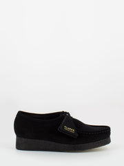 CLARKS - Wallabee nere in suede