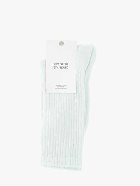 Calzini Organic Active light aqua