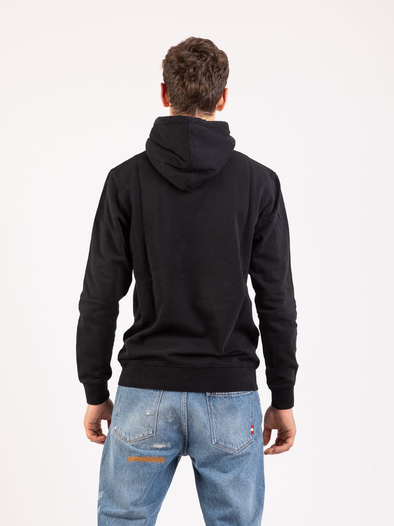 COLORFUL STANDARD - Felpa hoodie Classic Organic deep black