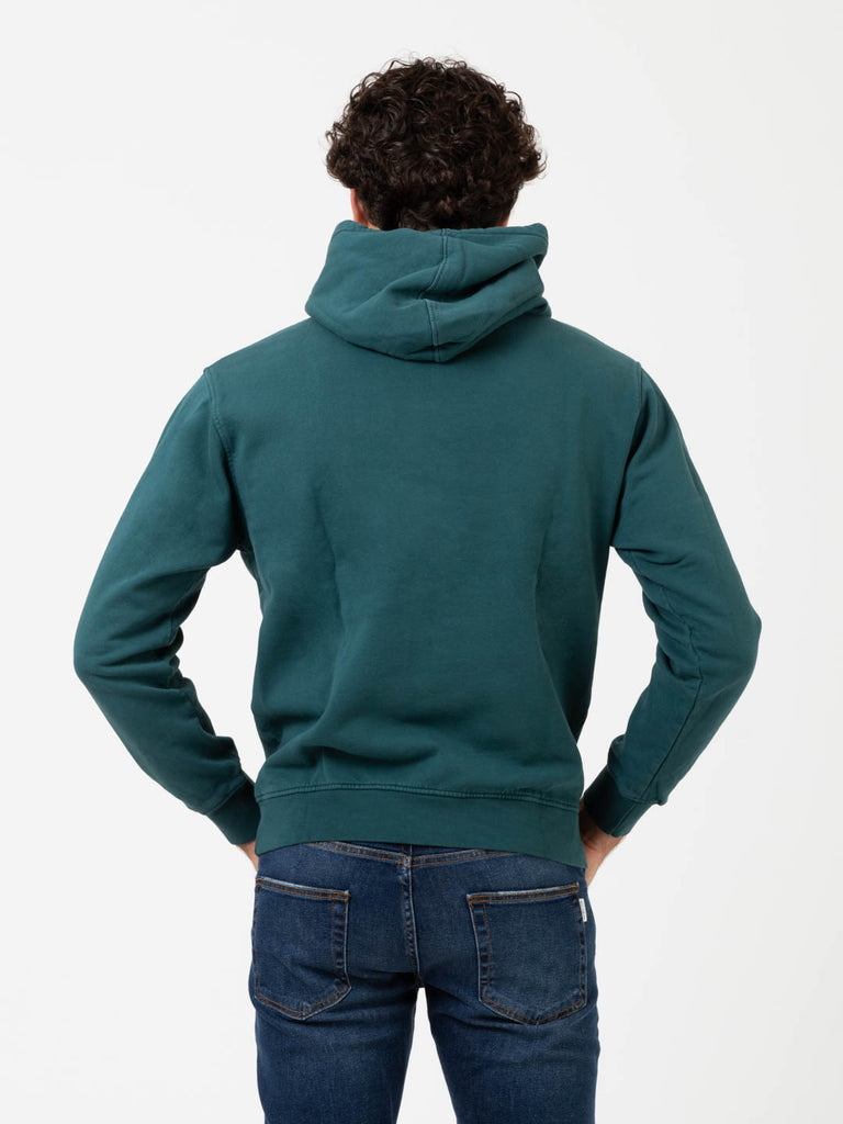COLORFUL STANDARD - Felpa hoodie Classic Organic ocean green