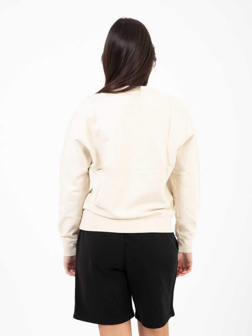 Felpa W Classic Organic ivory white