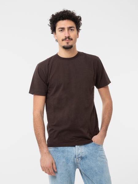 T-Shirt Classic Organic coffee brown