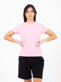 Light Organic flamingo pink t-shirt