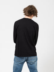 COLORFUL STANDARD - T-shirt Oversized Organic L/S deep black