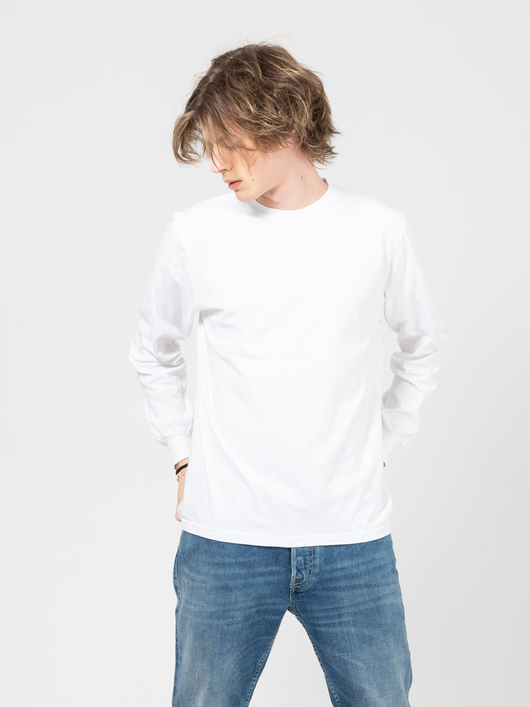 COLORFUL STANDARD - T-shirt Oversized Organic L/S optical white