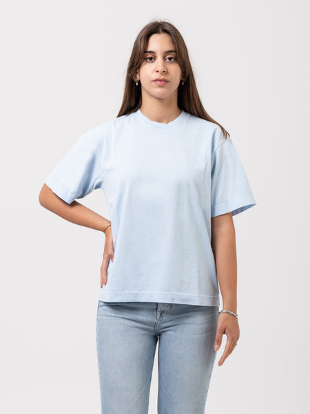 T-shirt Oversized Organic polar blue