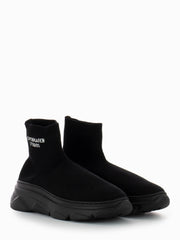 COPENHAGEN - Sneakers Sock-Style black