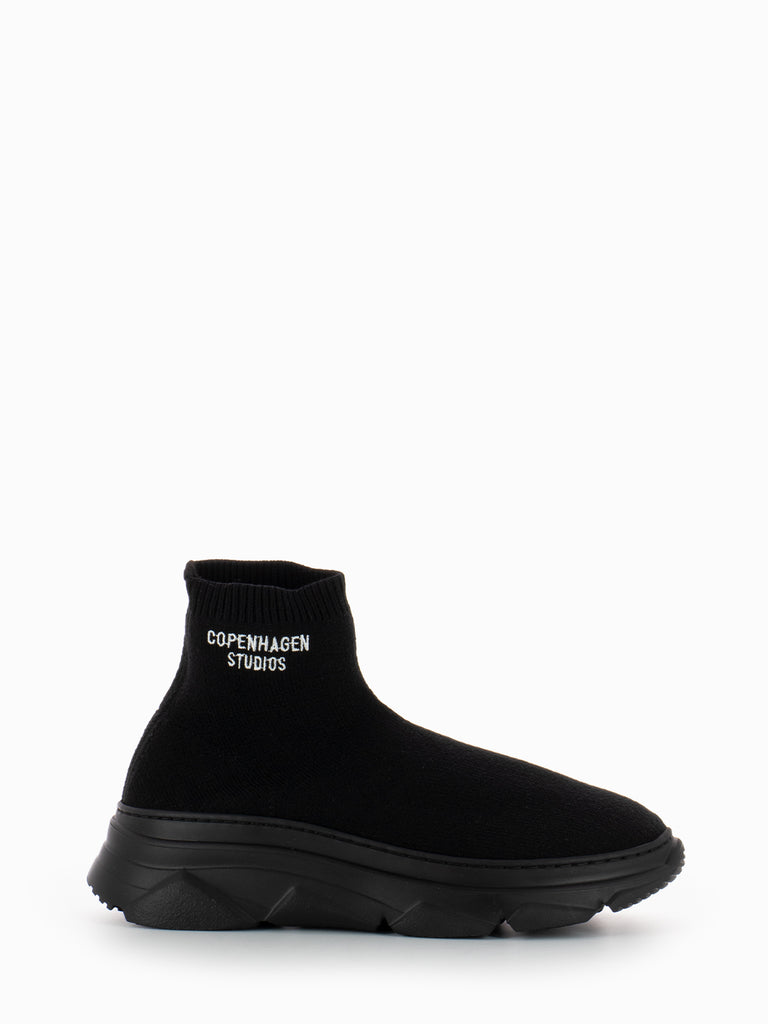 COPENHAGEN - Sneakers Sock-Style black