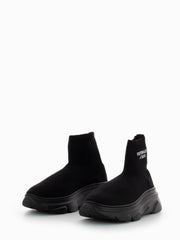 COPENHAGEN - Sneakers Sock-Style black