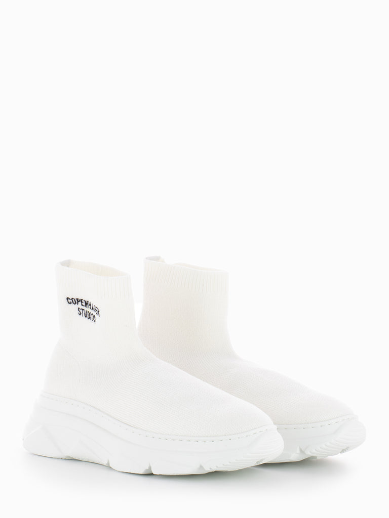 COPENHAGEN - Sneakers Sock-Style off white