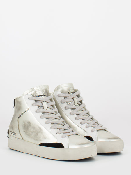 High Top Distressed platinum