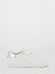 CRIME - Low Top Essential bianco / oro