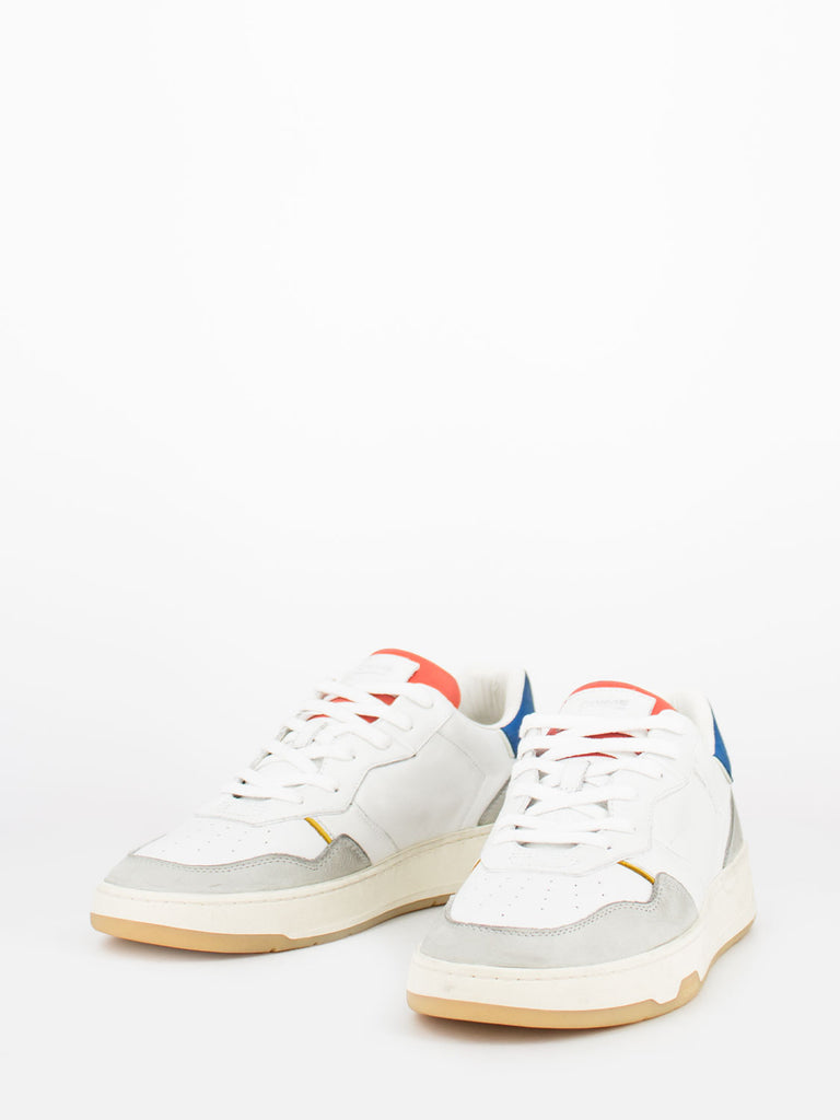 CRIME - Timeless Low Top bianco / blu / rosso