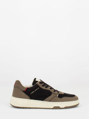 CRIME - Timeless low top nero / taupe