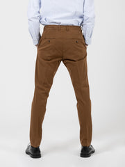 CRUNA - Pantaloni Mitte 901 moro con coulisse