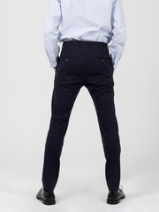 CRUNA - Pantaloni Mitte 916 blu con coulisse